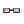 의상 일회용 3D안경 아이콘