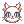 의상 흰 고양이 아이콘
